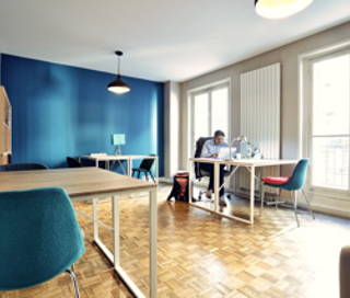 Bureau privé 24 m² 6 postes Coworking Rue de Turbigo Paris 75003 - photo 1